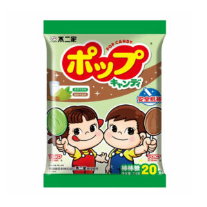 Карамель леденцовая на палочке со вкусами матча и кофе Fujiya 46гр., Япония