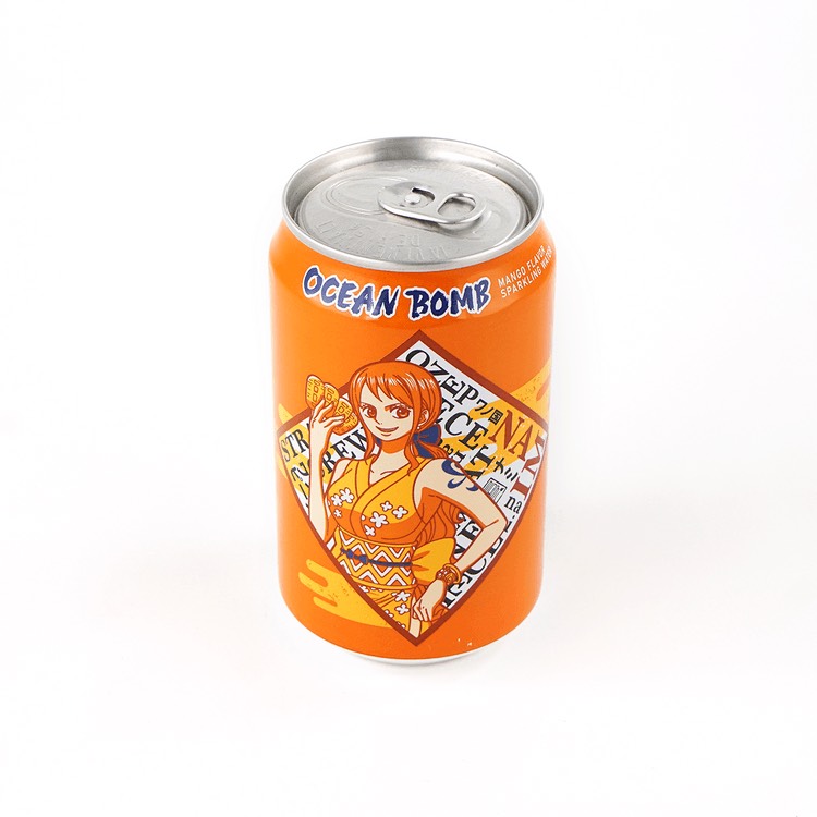 Газированный напиток «One Piece» со вкусом сочного манго Ocean Bomb 330мл., Тайвань