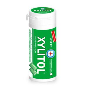 Жевательная резинка «Xylitol Lime Mint» лайм-мята Thai Lotte 29 гр., Таиланд