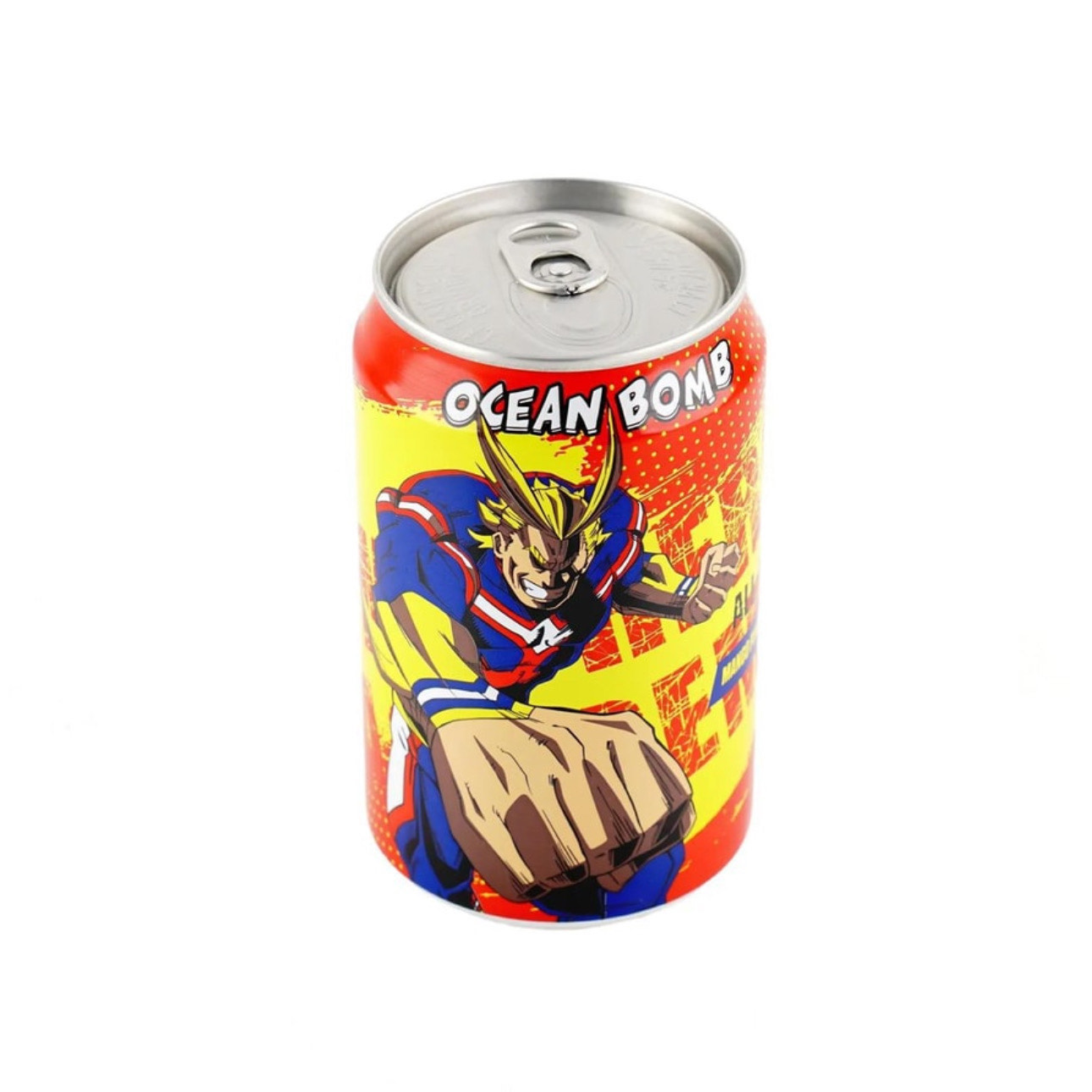 Лимонад «My Hero Academia» со вкусом манго и ананаса Ocean Bomb 330мл., Тайвань