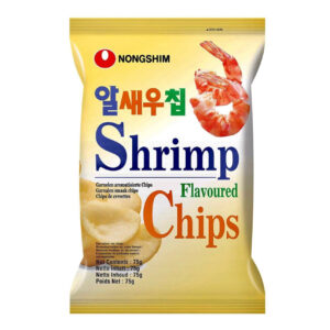 Чипсы со вкусом креветки Nongshim 75гр., Корея