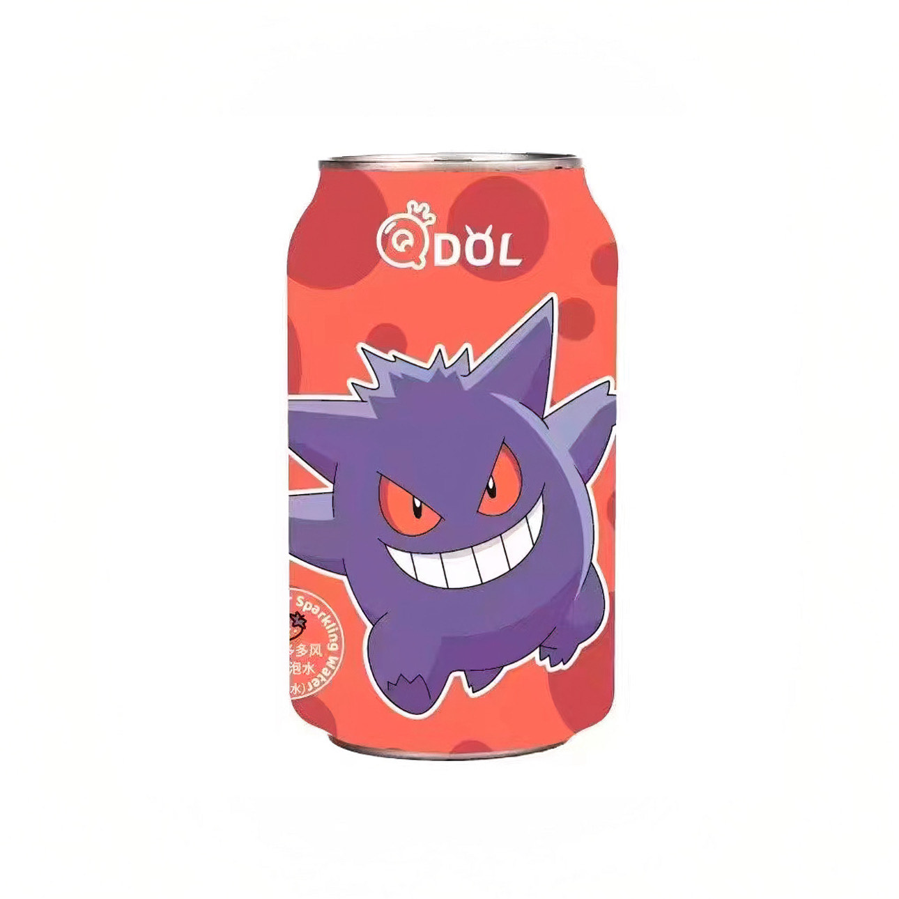 Газированный напиток QDol Pokemon со вкусом клубники 330мл., Китай