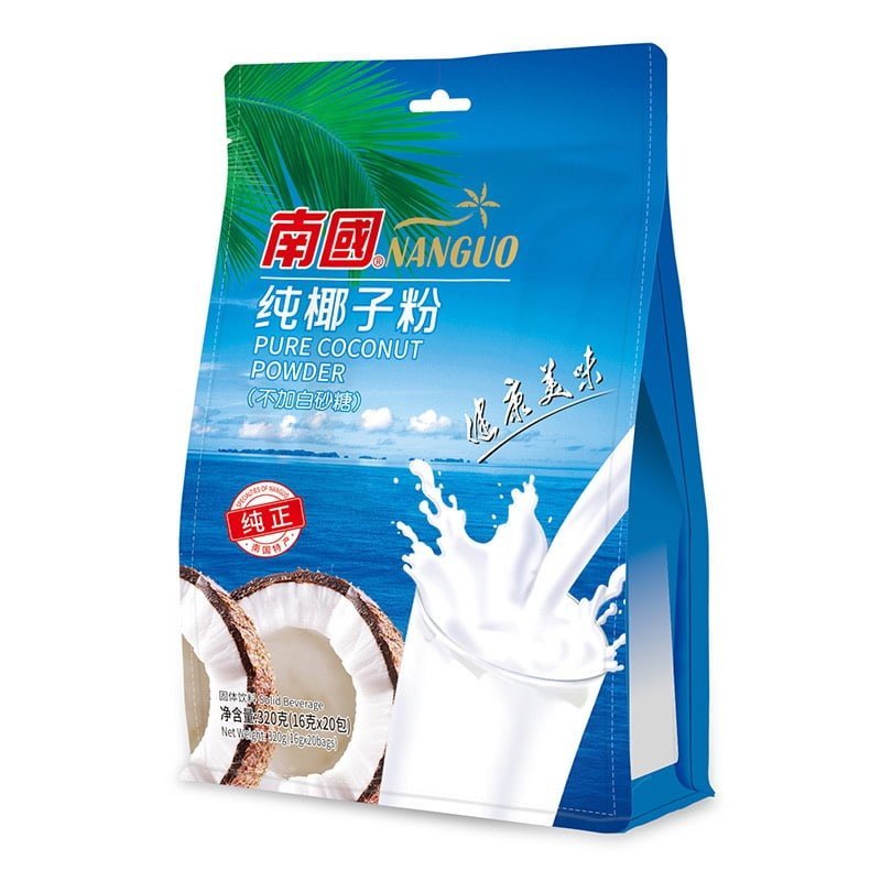 Сухое кокосовое молоко без сахара Nanguo 320гр., Китай