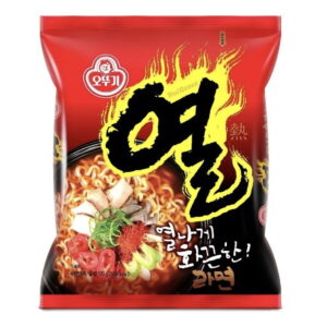 Лапша б/п «Yeul Ramen» (Ёль Рамен) со вкусом острого перца Ottogi 120гр., Корея