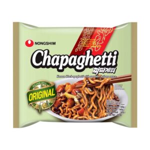 Лапша б/п «Chapagetti» не острая с соусом чаджан Nongshim 140гр., Корея