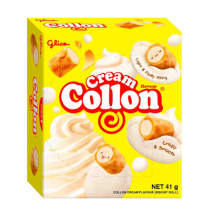 Бисквитные рулетики со вкусом сливочного крема Collon 41гр., Таиланд