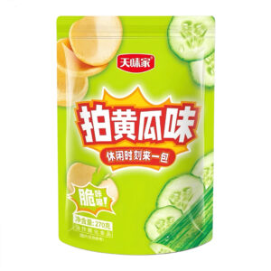 Гигантские чипсы со вкусом свежих огурцов 270гр., Китай