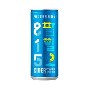 Газированный напиток «815 Cider» Woongjin 250мл., Корея
