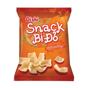 Тыквенные чипсы Pumpkin Snack со вкусом говядины на гриле Oishi 68гр., Вьетнам