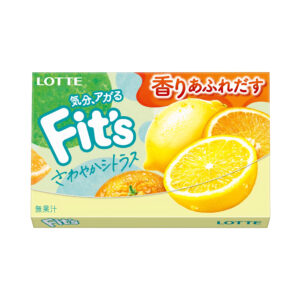 Жевательная резинка FIT`S Refreshing Citrus освежающий цитрус Lotte 24,6гр., Япония