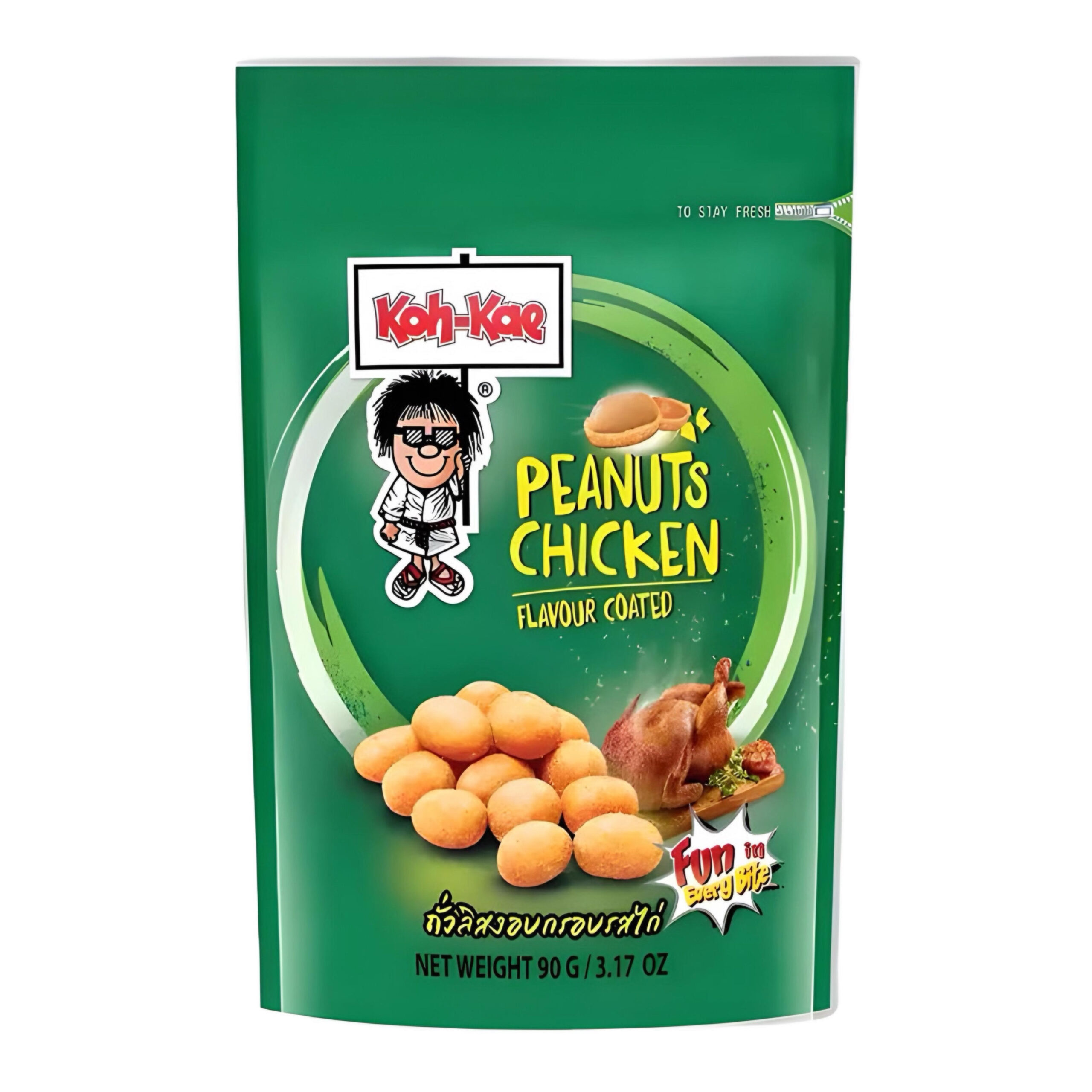 Обжаренный арахис в панировке со вкусом курицы Koh-Kae 90 гр, Таиланд