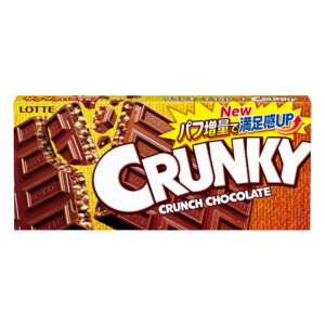 Шоколад Crunky «Волшебная Хрустяшка» Lotte 45гр., Япония