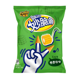 Снеки зеленый лук Cheetos Crispy 65гр., Китай