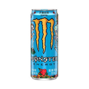 Энергетический напиток со вкусом манго Monster Mango 330мл., Китай