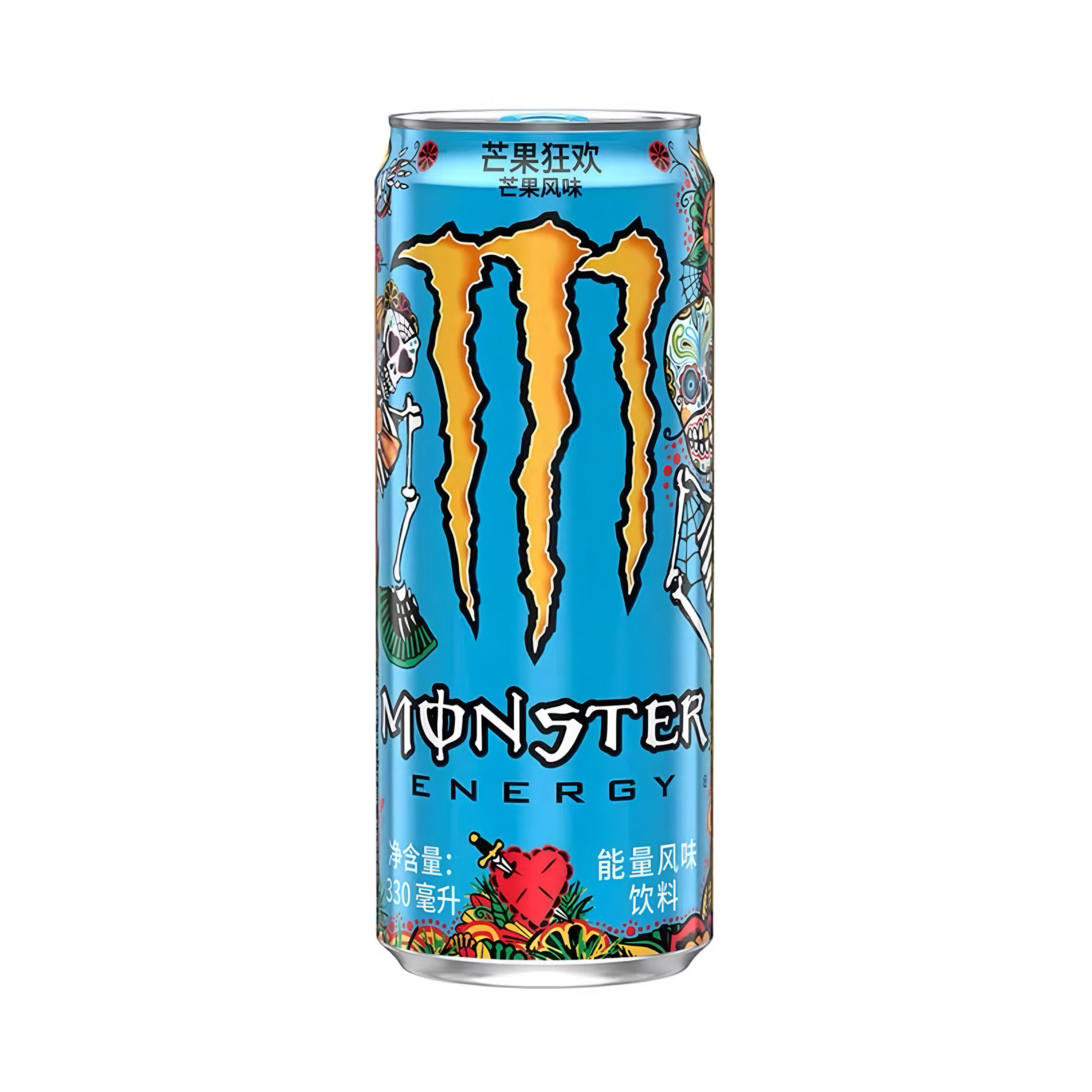 Энергетический напиток со вкусом манго Monster Mango 330мл., Китай