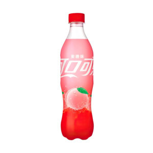 Газированный напиток со вкусом персика Coca-Cola 500мл., Китай