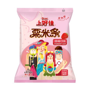Кукурузные палочки со вкусом клубники Oishi 40гр., Китай