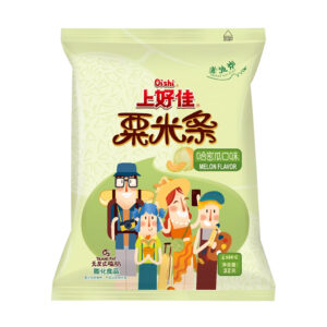 Кукурузные палочки со вкусом дыни Oishi 40гр., Китай