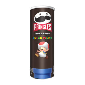 Картофельные чипсы Super Mario острый вкус Pringles 165гр., Бельгия