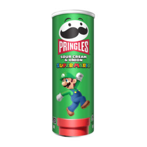 Картофельные чипсы Super Mario сметана и лук Pringles 165гр., Бельгия