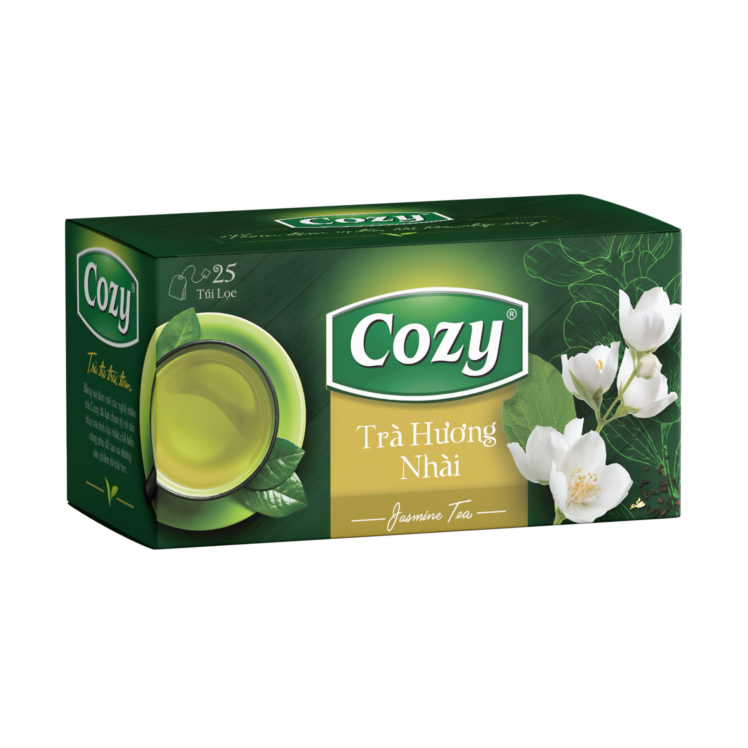 Чай вкус жасмина (25 пак.) Cozy 50гр., Вьетнам
