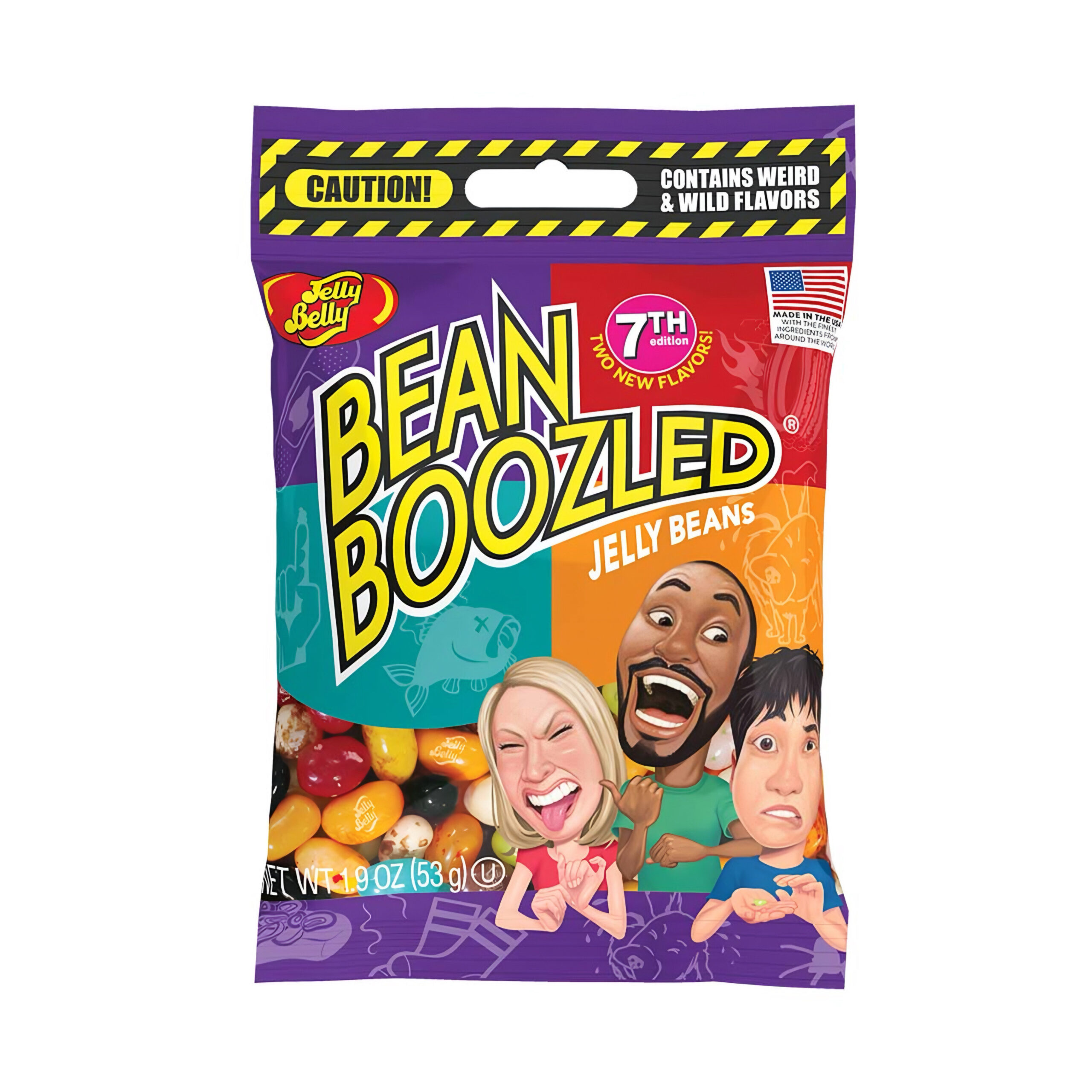 Вкусные и противные драже «Bean Boozled» (7ая серия) Jelly Belly 54гр., Таиланд