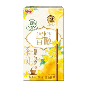 Печенье палочки PEJOY со вкусом османтуса и чая улун Glico 42гр., Китай