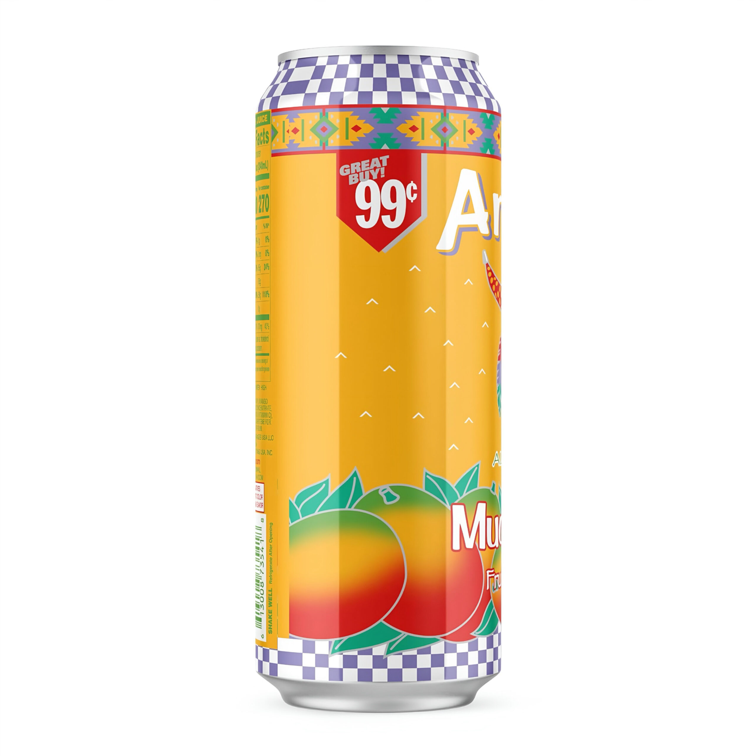 Напиток со вкусом манго AriZona 650мл., США