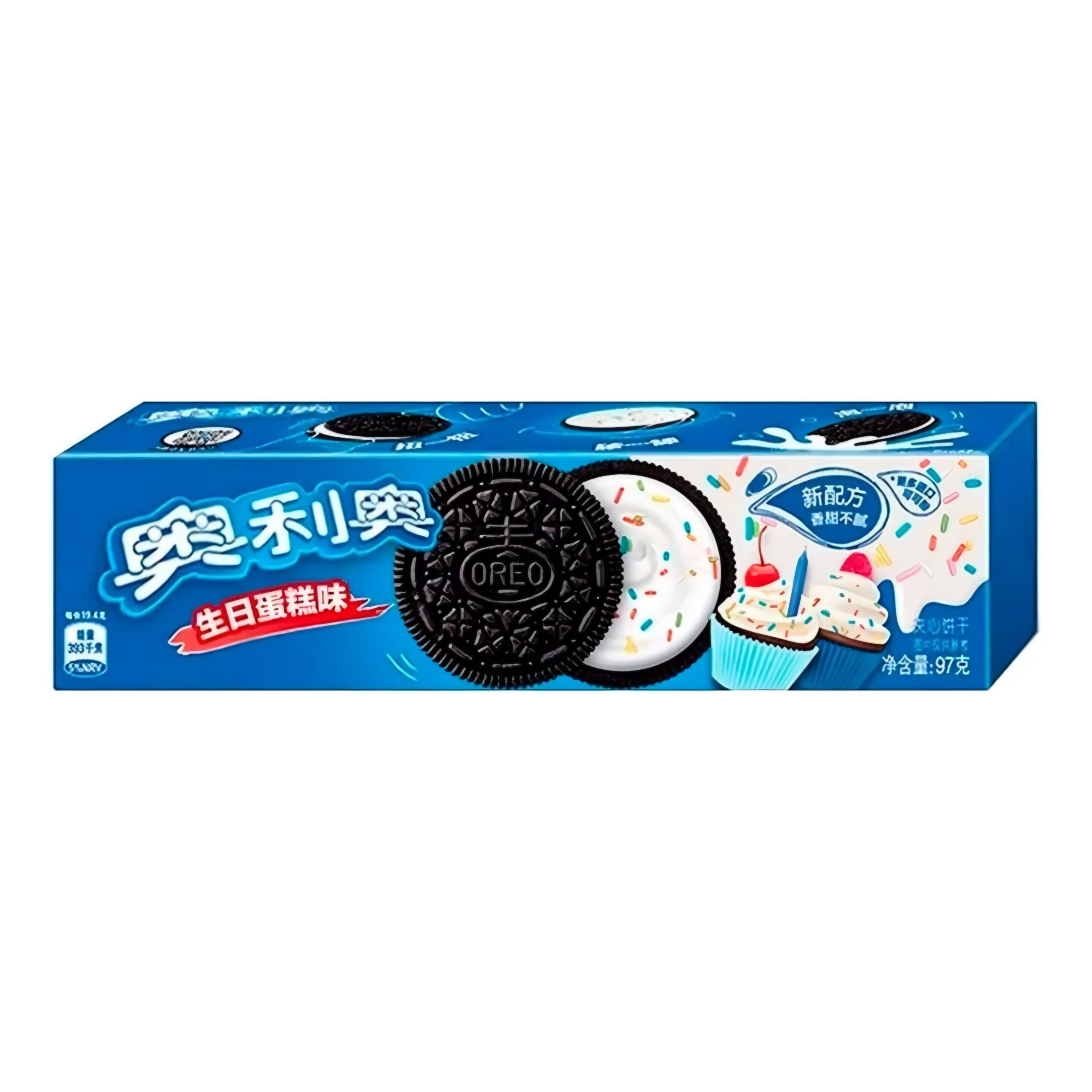 Печенье-сэндвич со вкусом праздничного торта Oreo 97гр., Китай