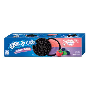 Печенье-сэндвич со вкусом малины и черники Oreo 97гр., Китай
