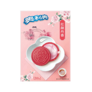 Печенье со вкусом пионового крема Oreo 97гр., Корея