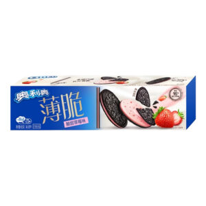 Печенье со вкусом кисло-сладкой клубники Oreo 95гр., Корея