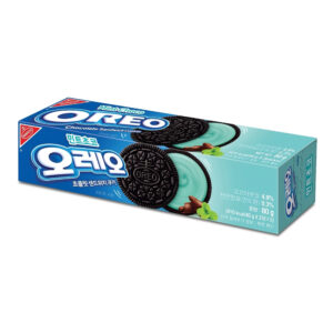 Печенье со вкусом мятного шоколада Oreo 80гр., Корея