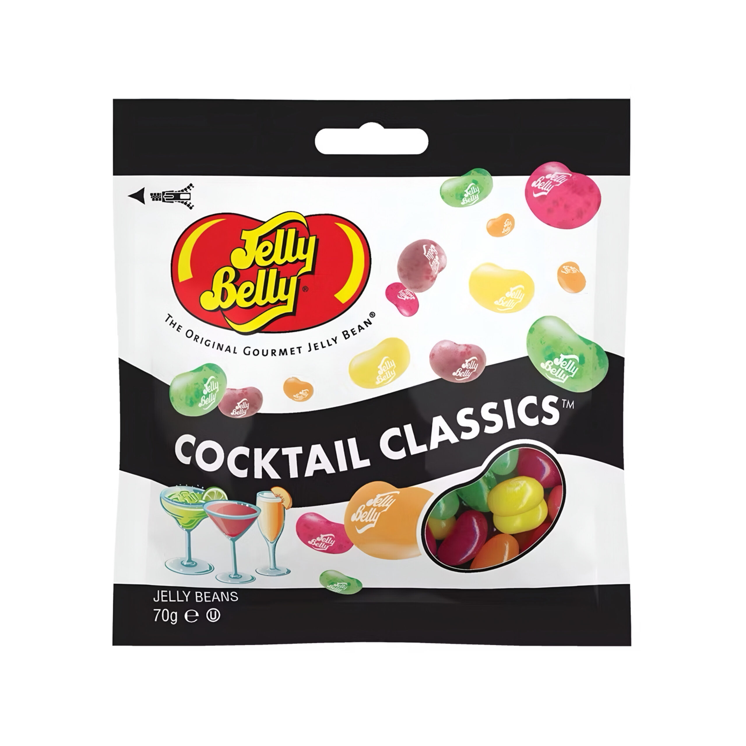 Жевательные конфеты классические коктейли Jelly Belly 70гр., США