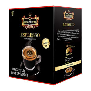 Растворимый черный кофе из зерен арабики King Coffee 250гр., Вьетнам