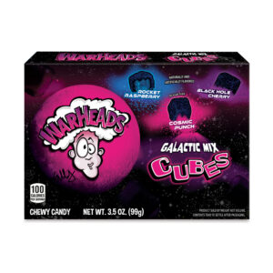 Кислые драже «Galactic Cubes» Warheads 99гр., США