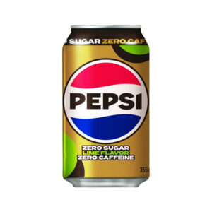 Газированный напиток без сахара со вкусом лайма без кофеина Pepsi 355мл., Корея