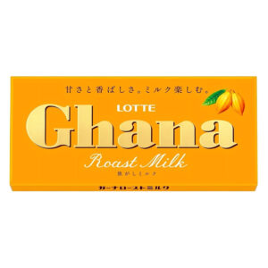 Шоколад Ghana топлёное молоко Lotte 50гр., Япония