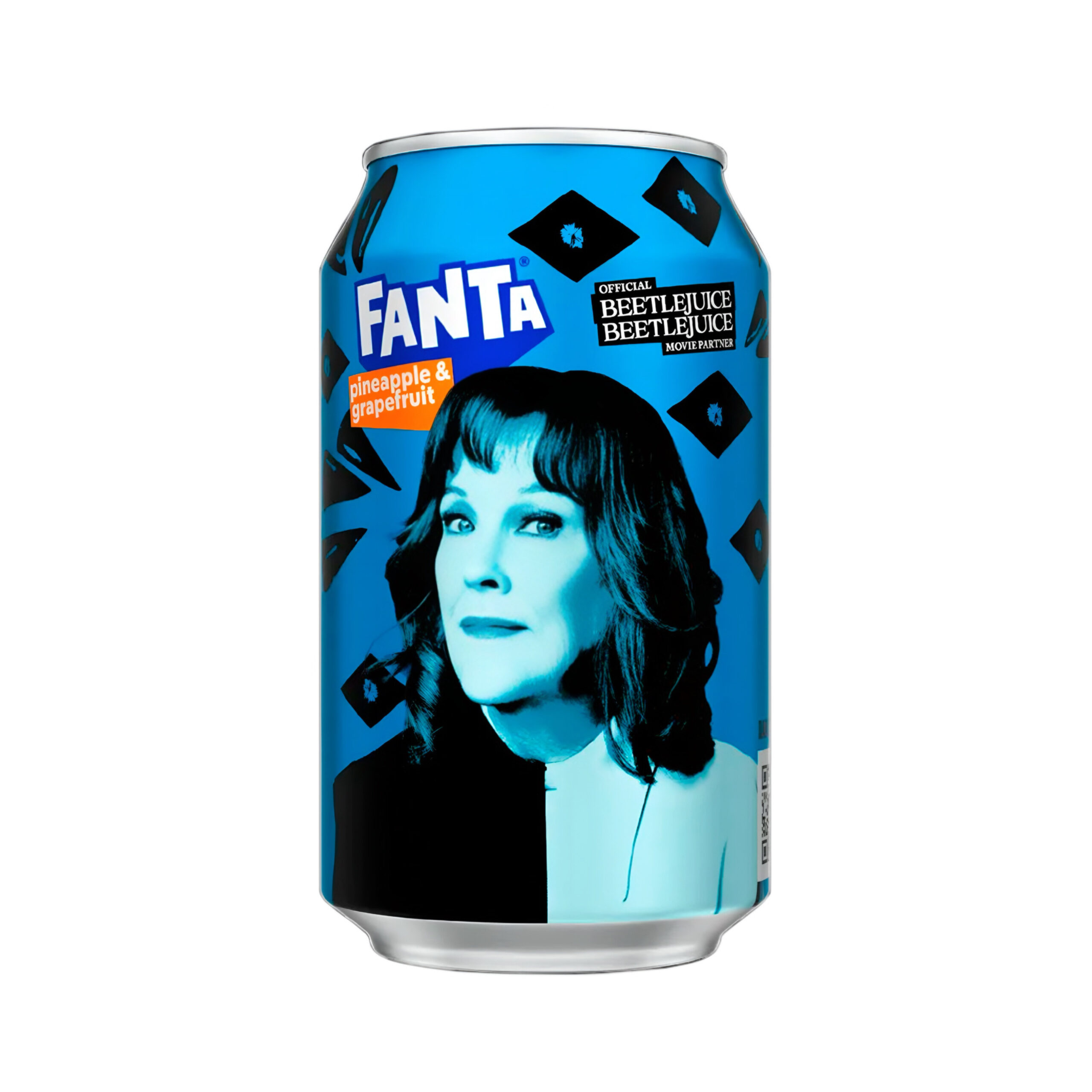 Газированный напиток Beetlejuice (Делия) со вкусом ананаса и грейпфрута Fanta 330мл., США