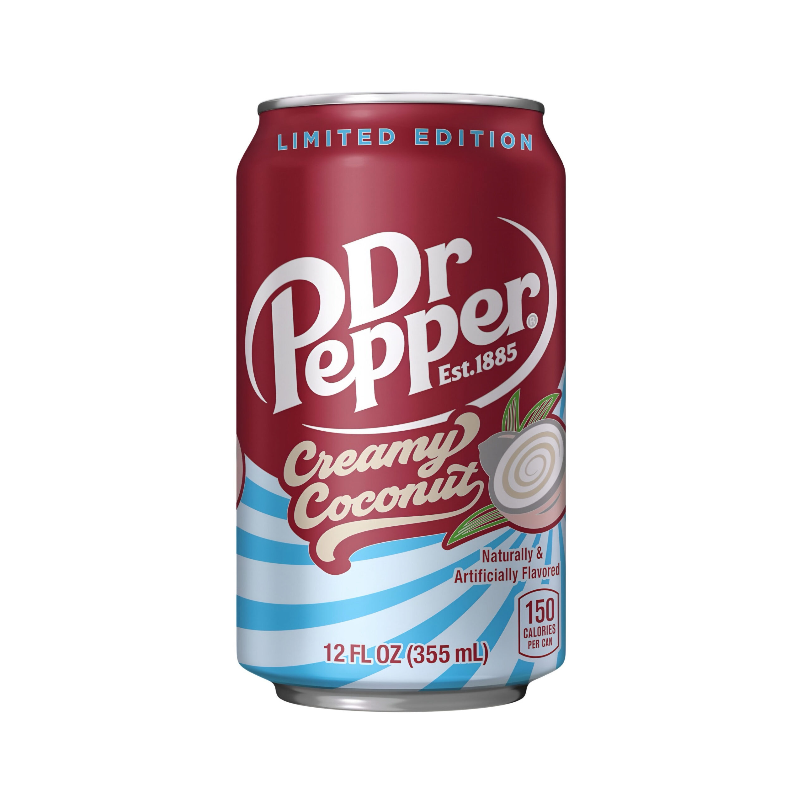 Газированный напиток крем кокос Dr Pepper 355мл., США