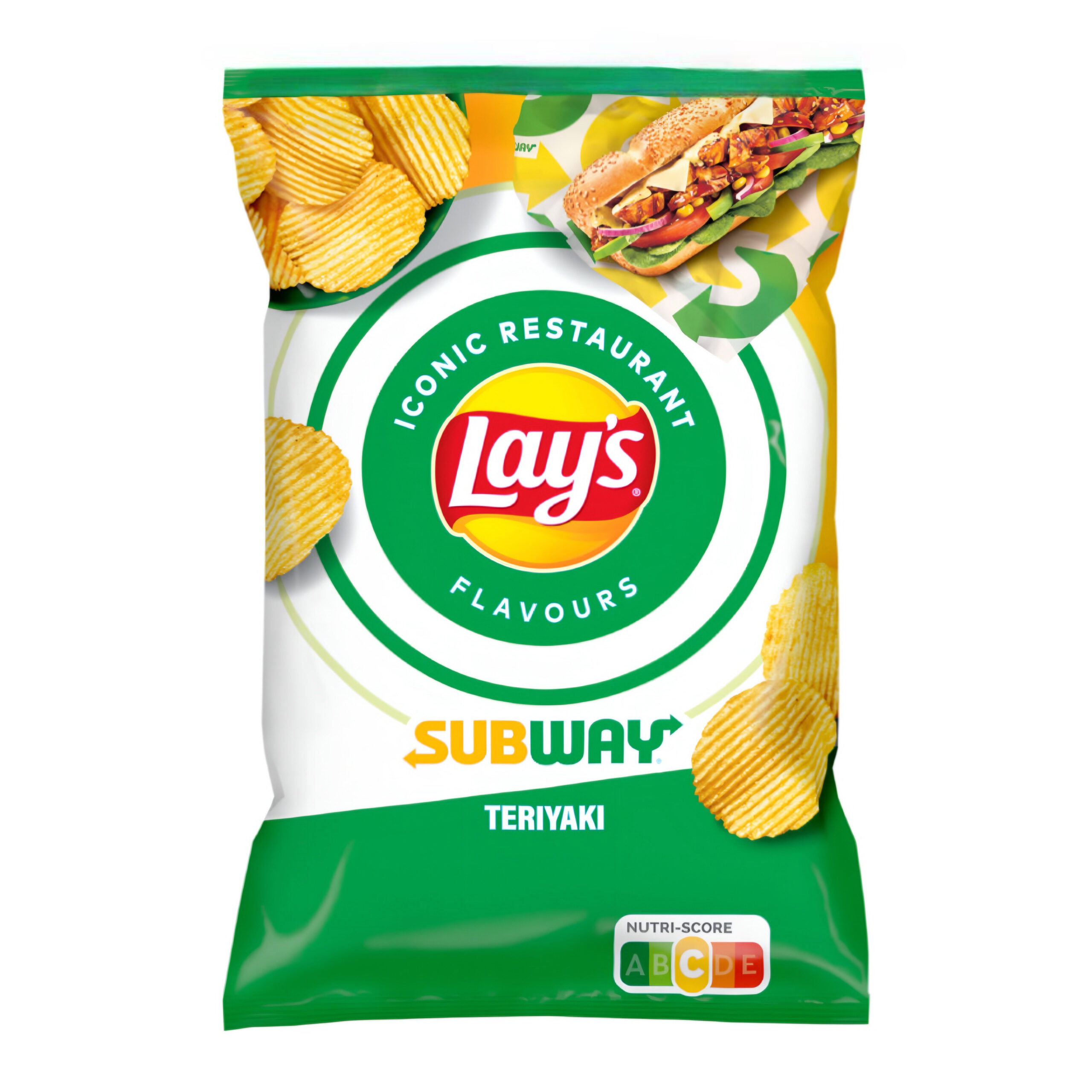 Чипсы со вкусом терияки Lay's Subway 150гр., Германия