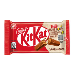 Шоколадный батончик Kit-Kat 4 Fingers молочный шоколад Nestle 41,5гр., Европа