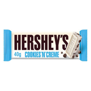Белый шоколад Cookies 'N' Creme Hershey's 40гр., Корея