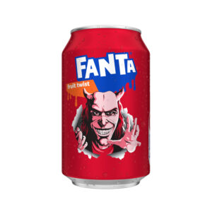 Газированный напиток BLACK PHONE 2 со вкусом клубники Fanta 355мл., США