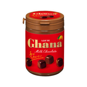 Молочный шоколад Ghana в банке Lotte 118гр., Япония