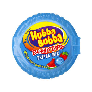 Жевательная резинка-лента тройной микс Mega Long Hubba Bubba 56гр.,