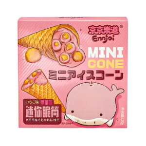 Печенье мини рожок со вкусом клубники GuandongLefen 120гр., Китай