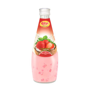 Кокосовое молоко со вкусом клубники RITA 290мл., Вьетнам