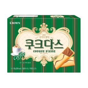 Вафли с кофейным кремом Crown 128гр., Корея