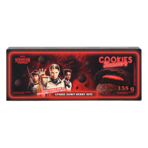 Печенье клубника-шоколад Yummer's Stranger Things 135гр., Италия
